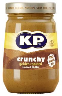 KP crunchy golden roasted Peanut Butter