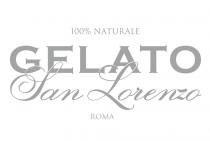 GELATO SAN LORENZO 100% NATURALE ROMA