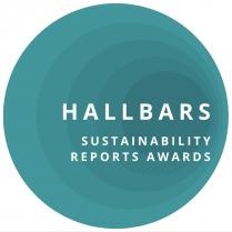 HALLBARS SUSTAINABILITY REPORTS AWARDS