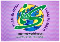 IWS Internet World Sport United By Design Team Member