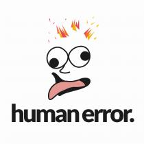 human error.