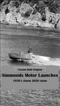 Custom built original Simmonds Motor Launches 1950