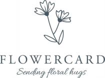 FLOWERCARD Sending floral hugs