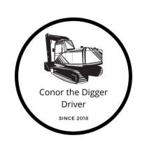 Conor the digger driver since 2018