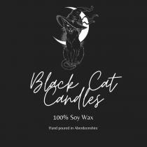 Black Cat Candles 100% Soy Wax Hand poured in Aberdeenshire