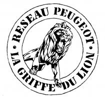 RESEAU PEUGEOT . LA GRIFFE DU LION.