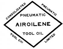 PNEUMATIC AIROILENE TOOL OIL CONSOLIDATED PNEUMATIC TOOL COY. LIMITED