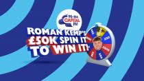 ROMAN KEMP'S £50K SPIN IT TO WIN IT