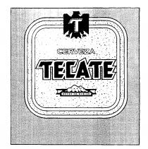 T CERVEZA TECATE