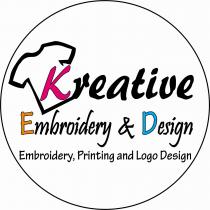 KREATIVE EMBROIDERY & DESIGN EMBROIDERY, PRINTING AND LOGO DESIGN