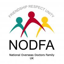 FRIENDSHIP RESPECT UNITY NODFA NATIONAL OVERSEAS DOCTORS FAMILY UK