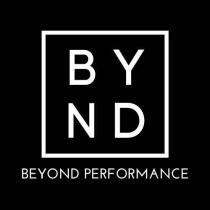 BY ND BEYOND PERFORMANCE