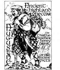 AUGUSTINE Ancient highLand nectar The Thistle heather + honey drink of the Ancient Picts