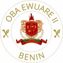 OBA EWUARE ll. OBA OF BENIN. OMO N'OBA N'EDO, UKU AKPOLOKPOLO. 1107AD AMAMIESON OSAKHUE NO KHUODIN AIMIUWA. BENIN