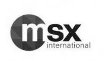 MSX INTERNATIONAL