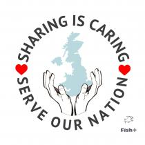 SHARING IS CARING SERVE OUR NATION FISH+