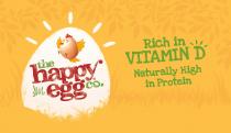 THE HAPPY EGG CO RICH IN VITAMIN D NATURALLY HIGH IN PROTEIN