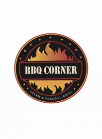 BBQ CORNER STEAM CHARCOAL GRILL