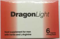 DRAGONLIGHT FOOD SUPPLEMENT FOR MEN WITH HERBS AND L-ARGININE 6 CAPSULES 475MG EACH