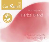 GINSEN FOOD SUPPLEMENT HERBAL BLEND 100% NATURAL ALL NATURAL INGREDIENTS FOR YOUR WELL BEING