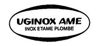 UGINOX AME INOX ETAME PLOMBE