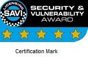 LICENSING SAVI SECURITY & VULNERABILITY AWARD