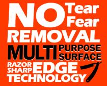 No Tear Fear Removal Multi Purpose Surface Razor Sharp Edge Technology