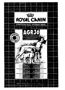 ROYAL CANIN AGR 36 HIGH DIGESTIBILITY