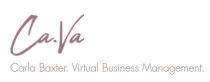 Ca.Va Carla Baxter. Virtual Business Management.