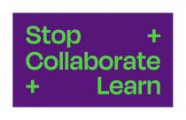 Stop + Collaborate + Learn