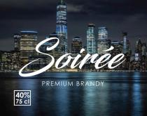 Soirée PREMIUM BRANDY 40% 75 cl