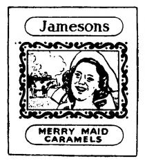 JAMESONS MERRY MAID CARAMELS