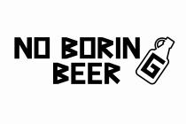 No Boring Beer