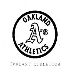 OAKLAND A's ATHLETICS OAKLAND ATHLETICS