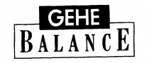 GEHE B A L A N C E