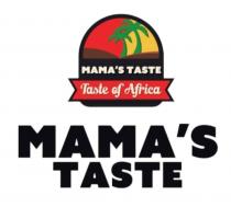 MAMA'S TASTE Taste of Africa