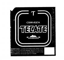 T CERVEZA TECATE