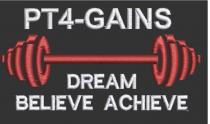 PT4-GAINS DREAM BELIEVE ACHIEVE