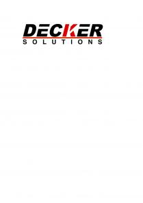 DECKER SOLUTIONS