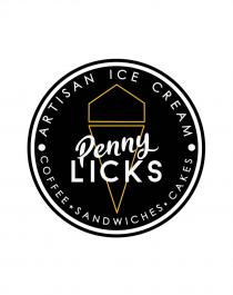 Penny LICKS ARTISAN ICE CREAM COFFEE SANDWICHES CAKES