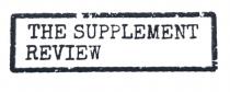 THE SUPPLEMENT REVIEW