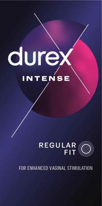 DUREX INTENSE REGULAR FIT FOR ENHANCED VAGINAL STIMULATION