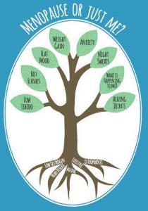 MENOPAUSE OR JUST ME? LOW LIBIDO HOT FLUSHES FLAT MOOD WEIGHT GAIN ANXIETY NIGHT SWEATS WHAT IS HAPPENING TO ME? ACHING JOINTS LOW OESTROGEN HEART DISEASE AGEING LIFESTYLE OSTEOPOROSIS