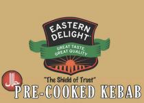 Eastern delight Great taste Great quality The shield of trust Pre-cooked kebab