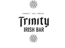 TRINITY . EST . MMXXI TRINITY IRISH BAR