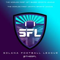 THE WORLDS FIRST NFT BASED SPORTS LEAGUE THE WORLDS FIRST CRYPTO SPORTS LEAGUE SOLANA FOOTBALL LEAGUE @THESFL