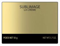 SUBLIMAGE LA CRÈME POIDS NET 50 G NET WT.1.7 OZ.