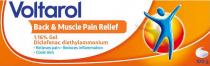 Voltarol Back & Muscle Pain Relief 1.16% Gel Diclofenac diethylammonium Relieves pain Reduces inflammation Cools skin 100 g