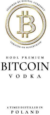 Bitcoin Vodka, B, Hodl Premium, 6 TIMES DISTILLED IN POLAND