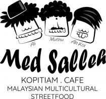 MED SALLEH KOPITIAM CAFE MALAYSIAN MULTICULTURAL STREETFOOD Ali Muthu Ah Koi